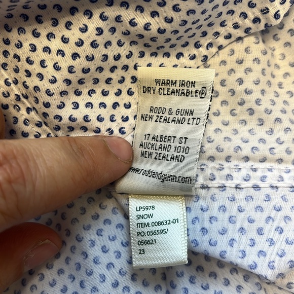 Rodd & Gunn The Bluff Long Sleeve Button Down Shirt N119-29 - Picture 12 of 12